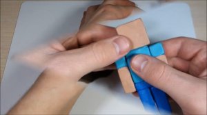 Как слепить Стива из пластилина. Майнкрафт. Minecraft. Plasticine.