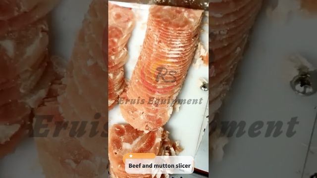 Eruis meat roll slicer for proffessional meat slicing