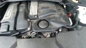 Странный звук мотора на холодную BMW E46 N42