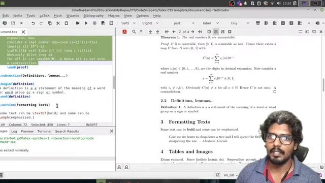 How to make your website looks like a latex document? | LaTeX CSS смотреть онлайн