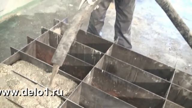 Производство полистиролбетона