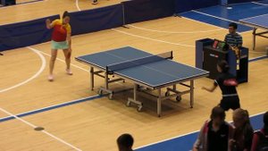 table tennis турнир памяти А.Г.Рштуни . Финал д Иванова Диана (Чита) - Матризаева начало