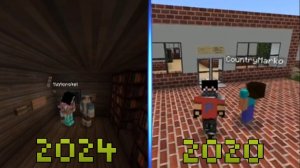 🥹 4 года назад.. 🎮 Прохождение майнкрафт пе карт с Никитой! 🌟 Что-то изменилось с тех пор вообще?