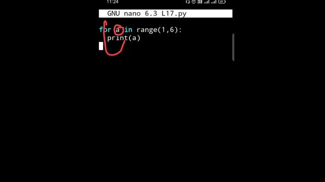 Lecture -17 for with range  | Full Python Course using Termux in Android - Techlicious Gyan