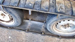Гусеничный микротрактор из мотоблока. Обзор.  Homemade mini dozer