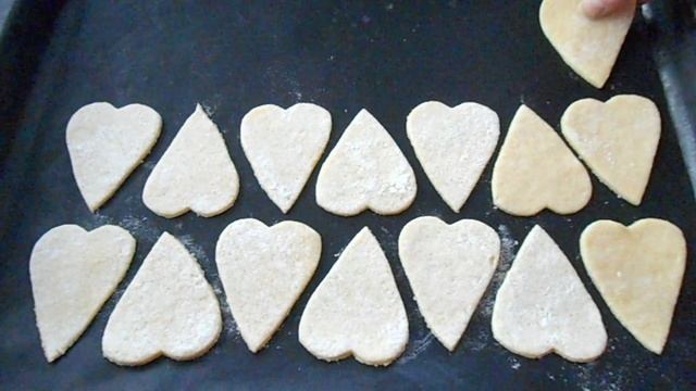 "Сладкие сердца" ? для любимых!!! Песочное печенье с джемом/желе.