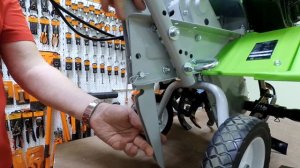 Видео о мотокультиваторе RedVerg RD-GT790. Обзор двигателя, органов управления, и фрез культиватора