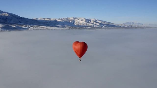 Полёт на воздушном шаре "Сердце" | Алматы | 22-01-2022 | 4K смотреть онлайн