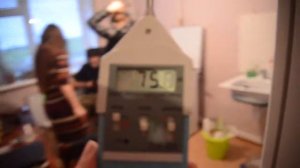 Замер шума при работе котла Rinnai RB-107EMF