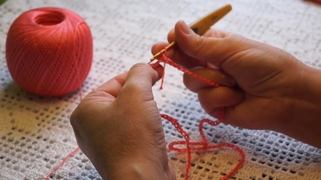 Как вязать круглую кокетку крючком ( узор # 116) смотреть онлайн