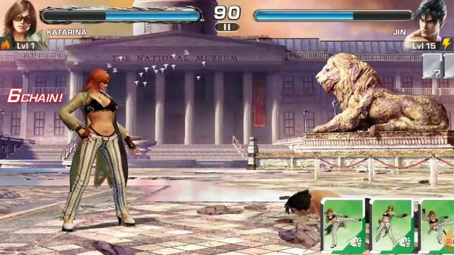 Playing Tekken Mobile for 10 Minutes смотреть онлайн