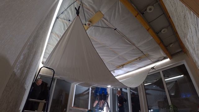 Парящий натяжной потолок своими руками|Профиль ПК6 |Калуга-Суворов.