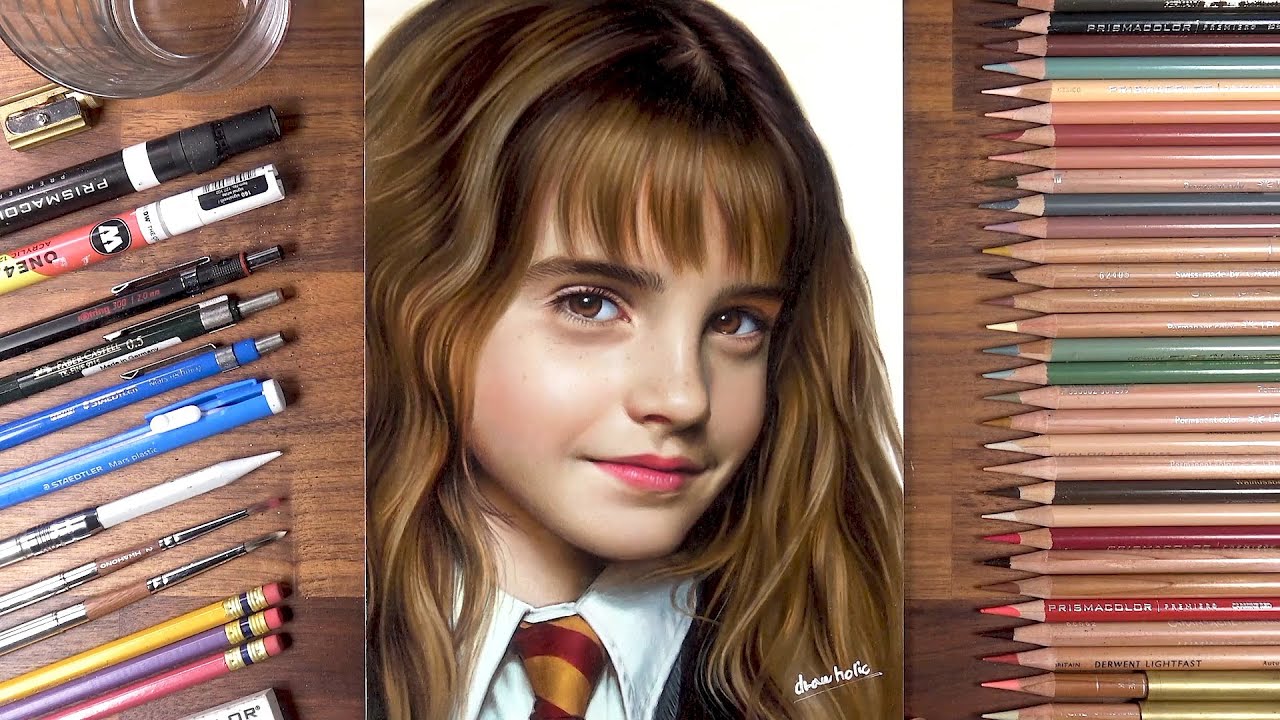 Drawing Hermione Granger   Drawholic