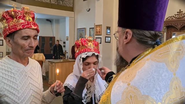 Венчание в Свято-Никольском соборе г. Душанбе смотреть онлайн