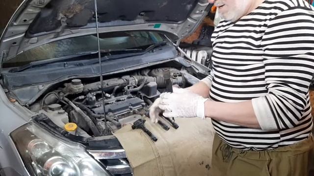 Замена катушек зажигания смотреть онлайн