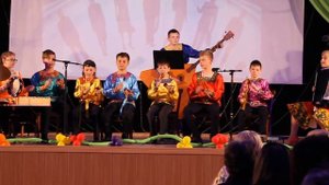 Детский ансамбль лошкарей Борзя