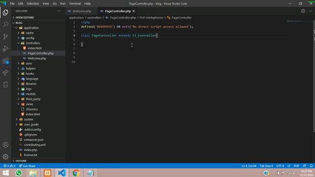 Codeigniter 3 Tutorial Part-3: How to create Controller, how to use it and how this controller work
