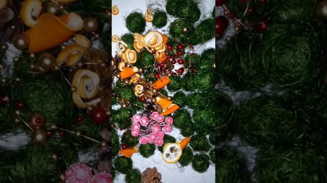 ✔️DIY Christmas tree with lavender, ginger, cinnamon and orange scent. смотреть онлайн
