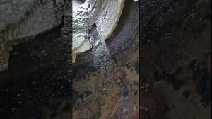 Очистка больших диаметров электрогидроимпульсным методом (метод Юткина)
