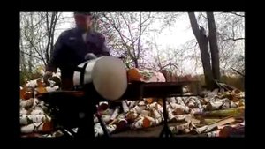 Реечный дровокол первое испытание в работе