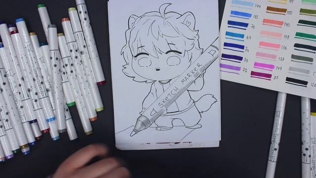 МАРКЕРЫ ДЛЯ НАЧИНАЮЩИХ СКЕТЧЕРОВ