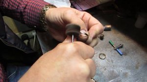 Потери при полировке золота/ когда убираем царапины