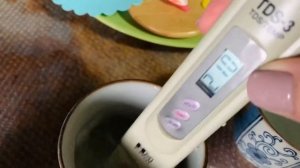 Какую воду мы пьем? Замер жесткости воды солемером TDS 3