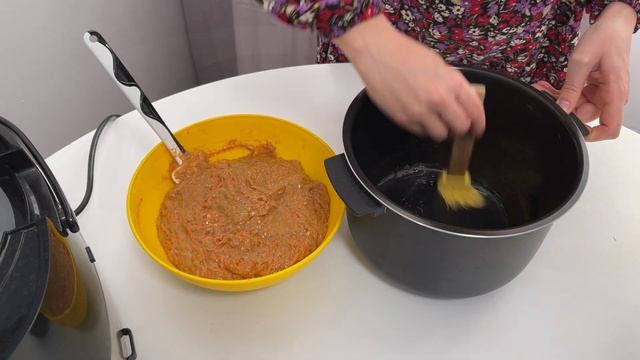 Очень вкусный Морковный Торт, простой рецепт в мультиварке