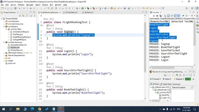 P11 - How to prioritize your tests in TestNG | TestNG | Testing Framework | смотреть онлайн