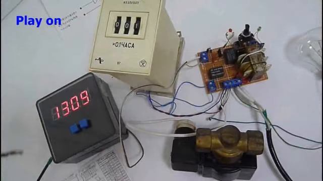 Как сделать таймер полива из конструктора часов KIT c Aliexpress