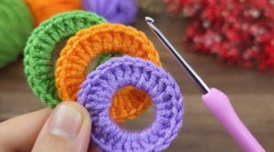 Резинка для волос крючком???