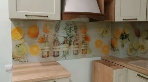 Кухонный фартук- скинали 002