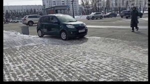 Автохамы на переходах Хабаровска