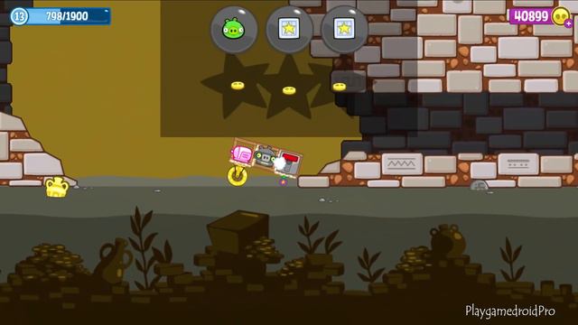 Bad Piggies - The Road To El Porkado All 3 Star (Level 13 to 16) Gameplay (iOS Android) смотреть онлайн