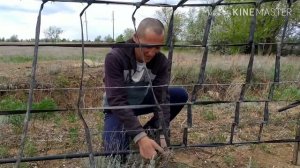 Вот что можно сделать и старой капельной ленты