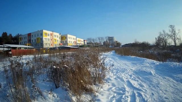 Зимний лес - Тест экшн камеры SJCAM SJ4000 смотреть онлайн