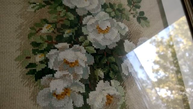 RIOLIS "Белый шиповник" оформленная работа :)) смотреть онлайн