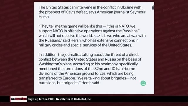 Американский телеведущий рассказал, как США планируют воевать с РФ руками НАТО
