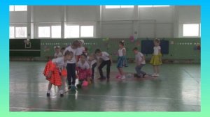 Спортивный танец с канатами. команда "Конфети"