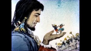 Диафильм (звуковой) "Гулливер в стране лилипутов"