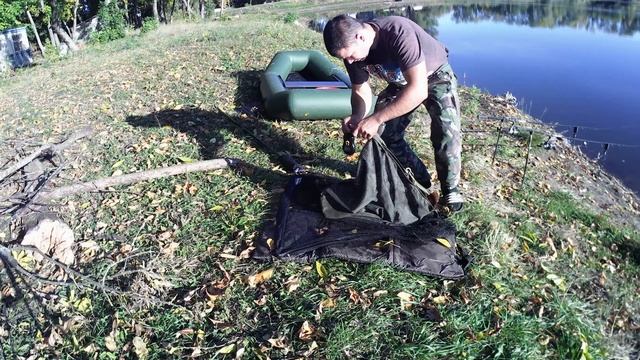 Рыбалка в сентябре на карпа и толстолобика. Ловлю на свой планктон. Отличный отдых.