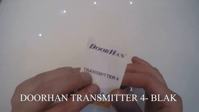 DOORHAN TRANSMITTER 4  BLAK смотреть онлайн