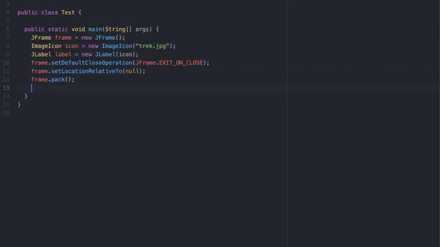 Java | ImageIcon in JLabel смотреть онлайн
