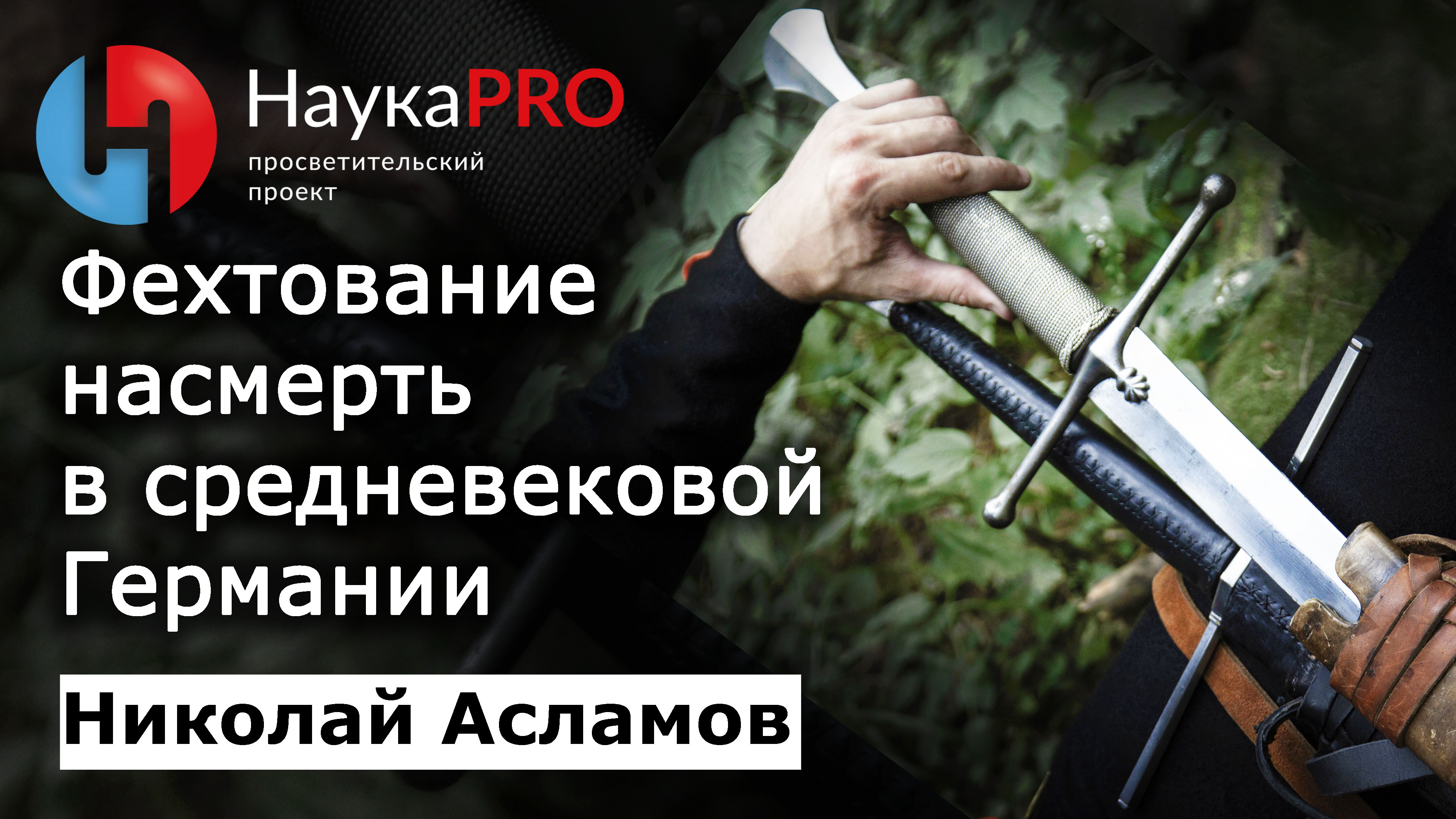 Фехтование на мечах насмерть в германских землях 14-17 вв – Николай Асламов | Научпоп | HEMA | ХЕМА