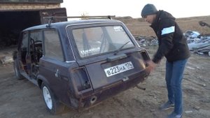 Убираем гнилое железо с ВАЗ-2104 | ЭКСПЕРИМЕНТ Крыло от 5ки на 4ку