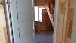 Одноэтажный каркасный дом 6х8. Наш офис с Народного Ополчения.