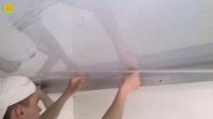 Натяжной потолок (заклеить от пыли при ремонте) стройка