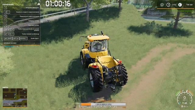 Farming Simulator 19. Suedhemmern map. Читов много не бывает! Виват Ачива! смотреть онлайн