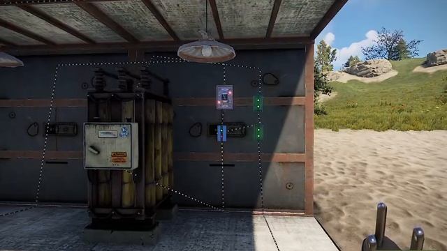 RUST. Бесперебойное питание (бесперебойник) для турели