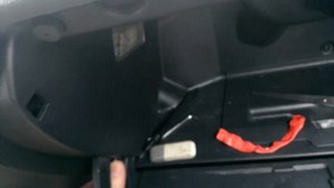Подсветка бардачка поло седан